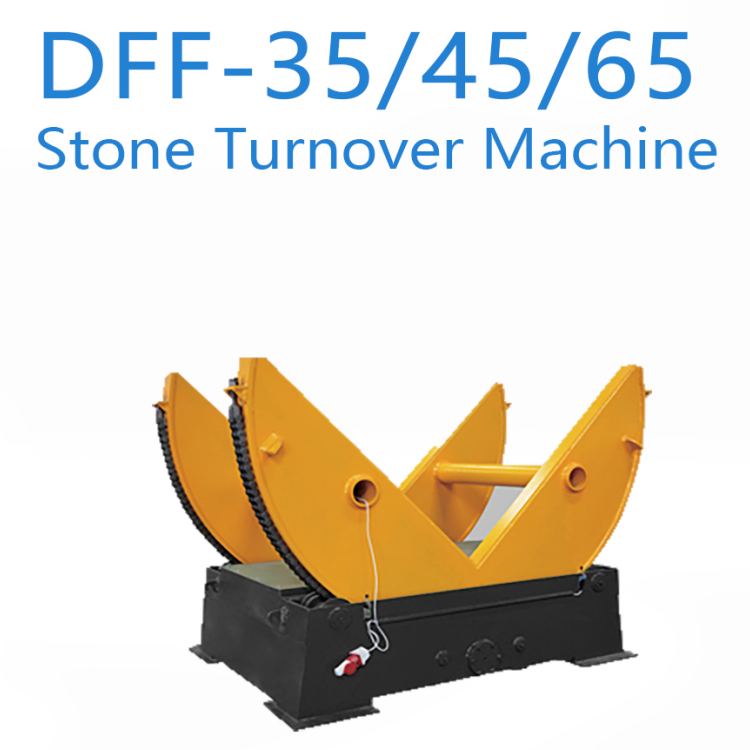 Stone turnover machine