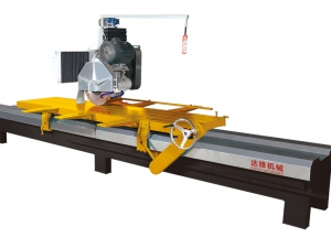 Manual slab edge cutting machine